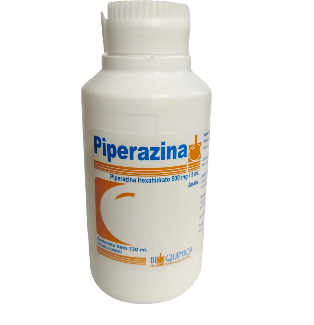 PIPERAZINA 500MG/5ML JBE 120 ML 