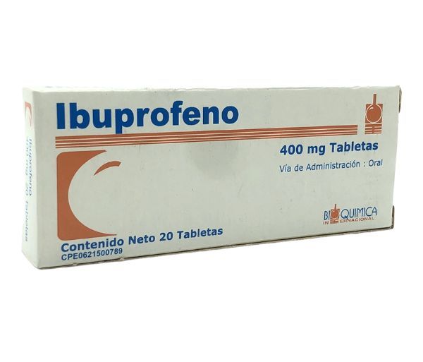 IBUPROFENO 400 MG X 10 TAB BIOQUIMICA INTERNACIONAL