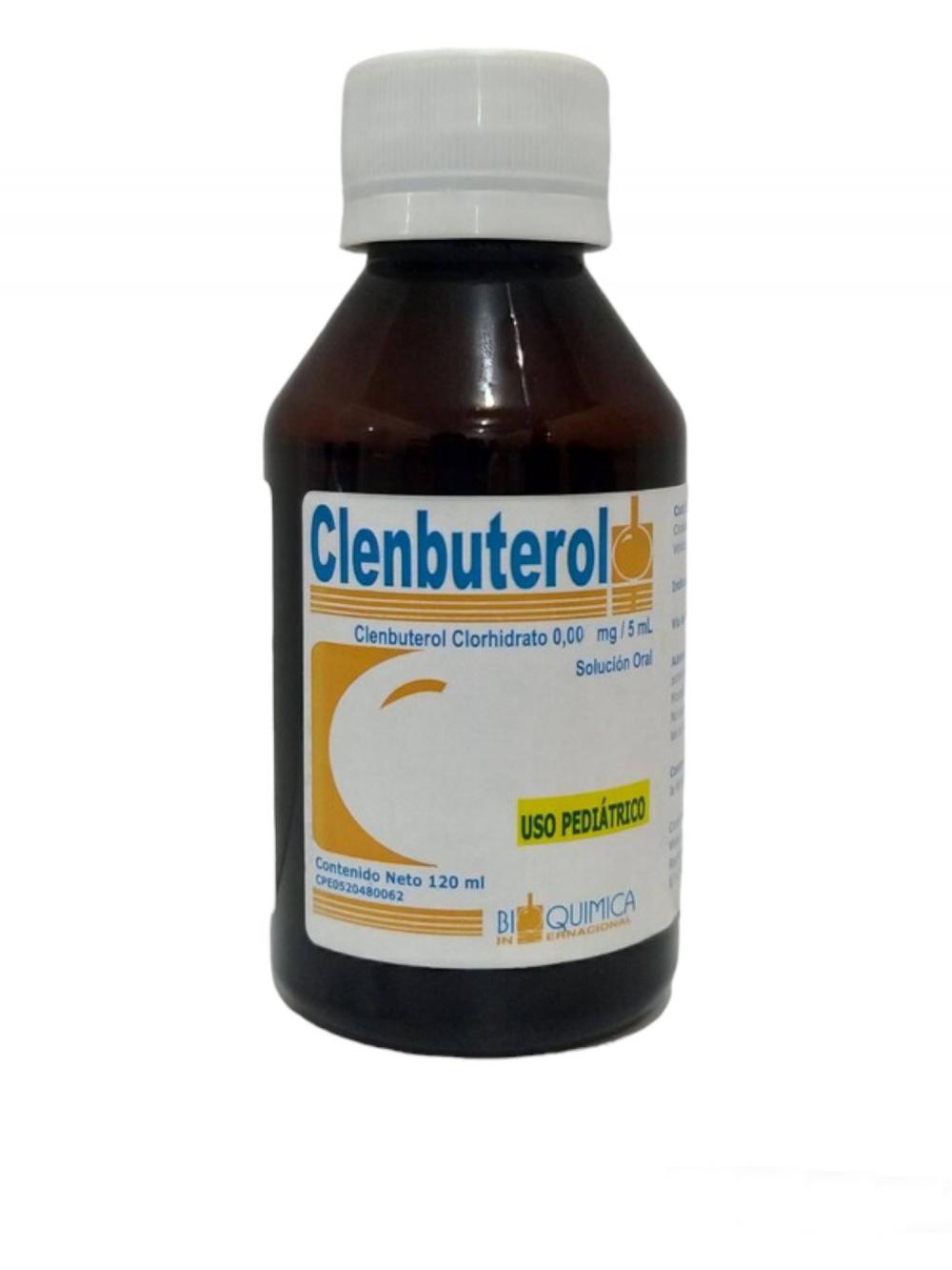 CLENBUTEROL CLORHIDRATO 0.01MG/5 ML SOL ORAL 120 ML (BUCLEN/CLEMBUTEROL)