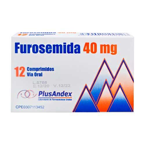 FUROSEMIDA 40 MG X 12 COMP (LASIX/ NACUA/ TERYSOL) 