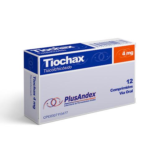 TIOCHAX TIOCOLCHICOSIDO 4 MG X 12 TAB (IBUCOLVAL)