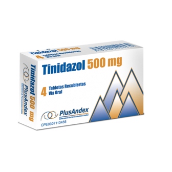 TINIDAZOL 500 MG X 4 TAB (TRICOLAM FASIGYN)