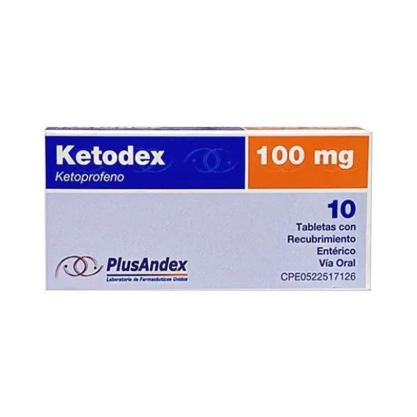 KETODEX KETOPROFENO 100 MG X 10 TAB