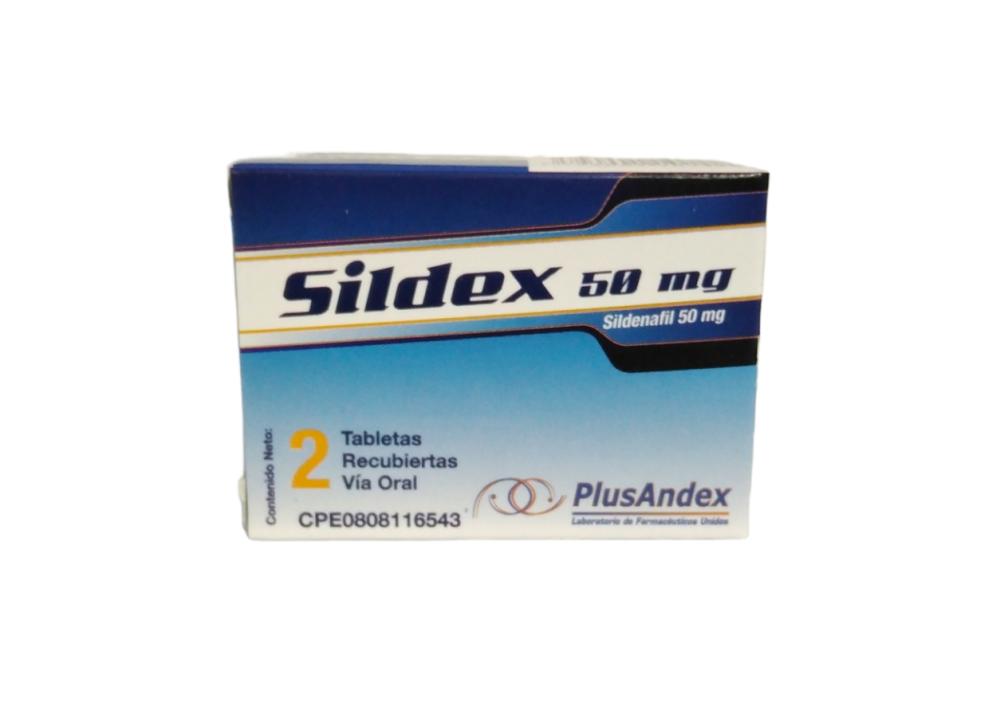 SILDEX SILDENAFIL 50 MG X 2 TAB