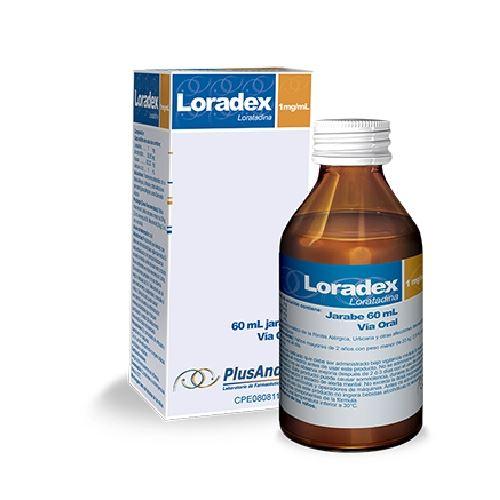 LORADEX LORATADINA 1 MG / ML JBE 60 ML (CLARITYNE/ LOREX)