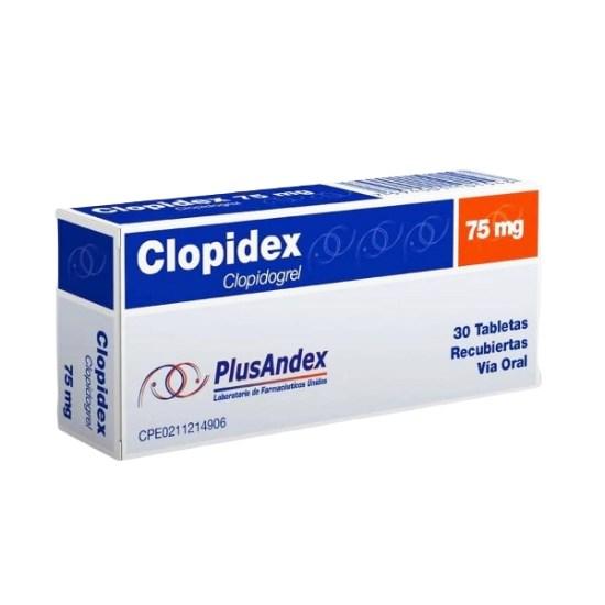 CLOPIDEX CLOPIDOGREL 75MG X 30 TAB REC