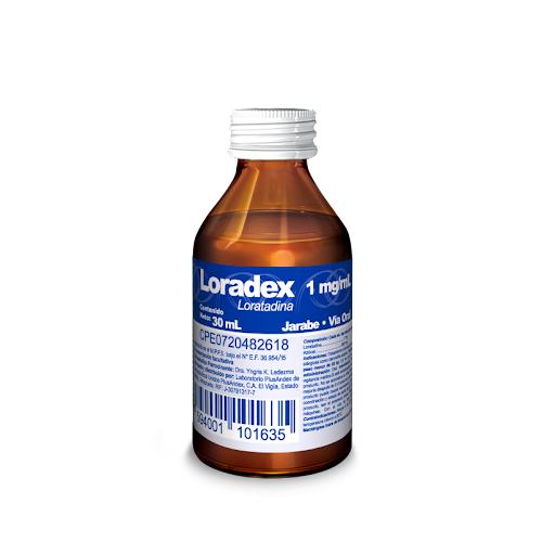 LORADEX LORATADINA 1 MG / ML JBE 30 ML (CLARITYNE/ LOREX)