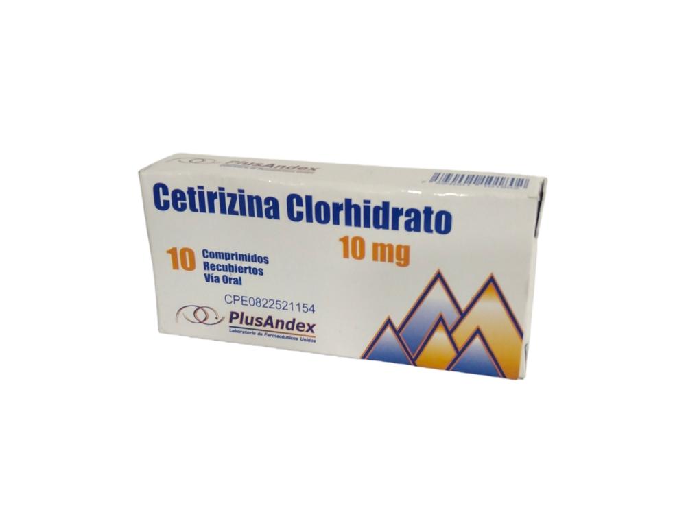 CETIRIZINA 10 MG X 10 COMP REC (CELAY TALZIC)