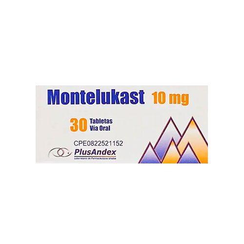 MONTELUKAST 10 MG X 30 TAB (AIRON/ MONTRAX/ ROWELUK) PLUSANDEX