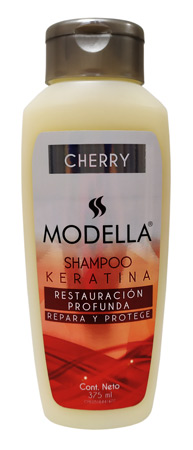 MODELLA SHAMPOO KERATINA CHERRY CONT 375 ML