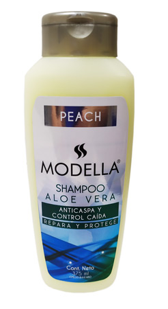 MODELLA SHAMPOO ALOE VERA PEACH CONT 375 ML