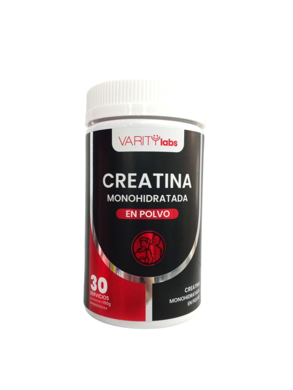 CREATINA MONOHIDRATADA EN POLVO 150G VARITY LABS