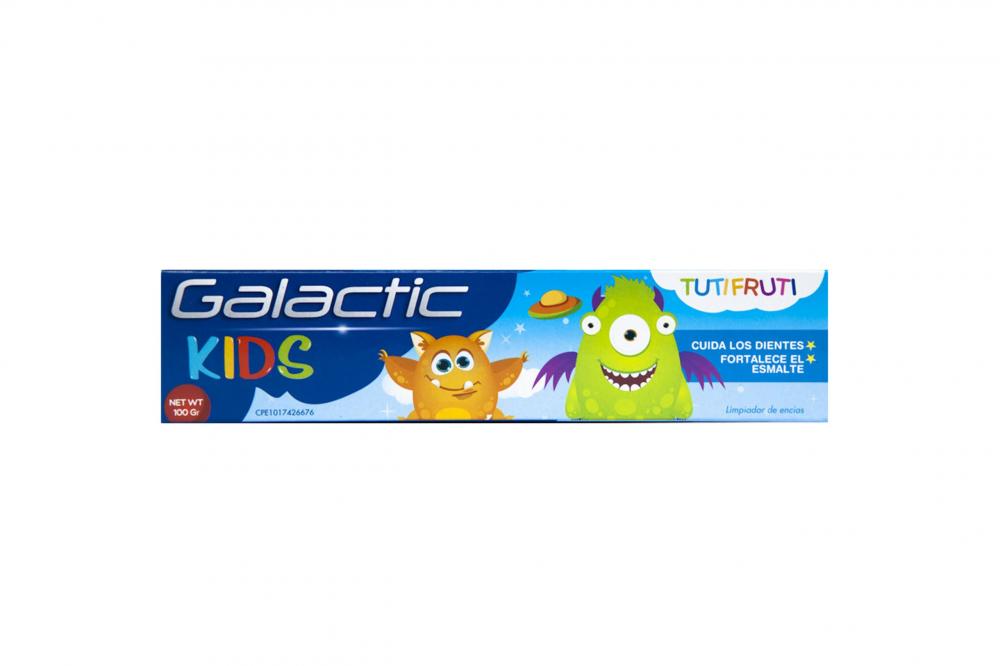 GALACTIC KIDS NIÑO CREMA DENTAL TUTIFRUTI 100 GR