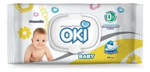 OKI TOALLAS HUMEDAS MANZANILLA X 42 UNID 