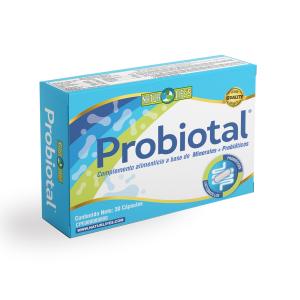 PROBIOTAL PROBIOTICO + MINERALES 20 BILLONES X 30 CAP