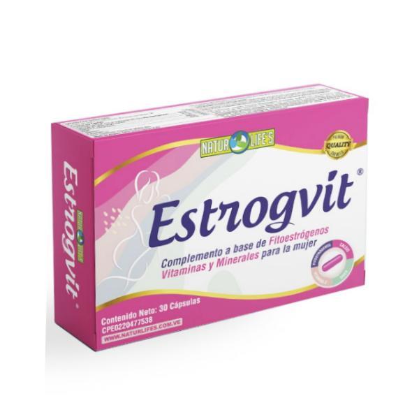 ESTROGVIT (FITOESTROGENO + VIT + MINERALES) X 30 CAP 
