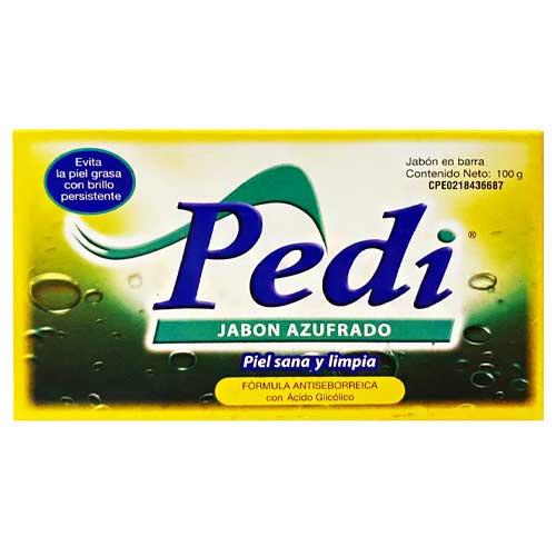 PEDI JABON AZUFRADO X 100 GR