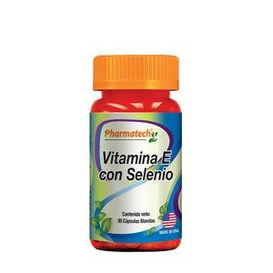 VITAMINA E C/SELENIO X 30 CAP PHARMATECH