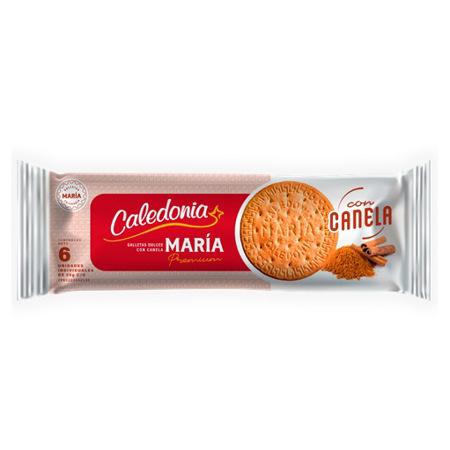 CALEDONIA GALLETAS MARIA CON CANELA 6 X 150 G