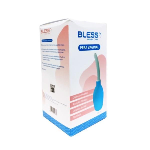 PERA VAGINAL CON CANULA FLEXIBLE 300ML X UND BLESS
