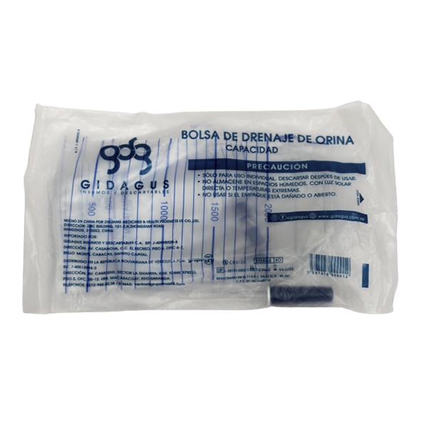 BOLSA RECOLECTORA DE ORINA 100ML PED