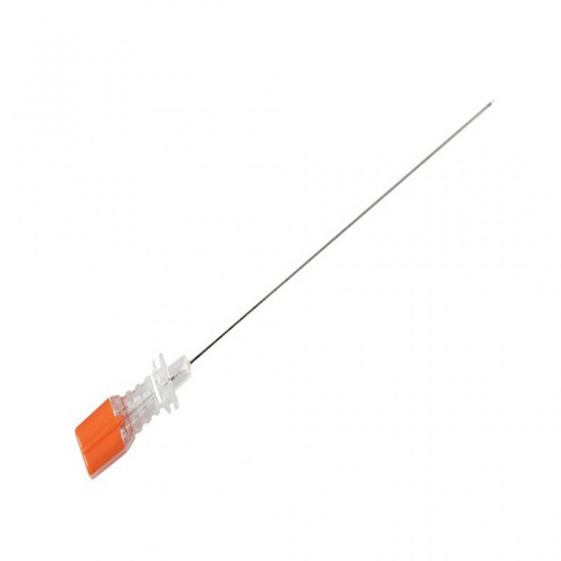 AGUJA ESPINAL 25 G X 3 1/2 NARANJA 