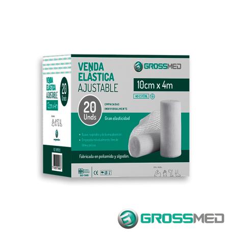 VENDA ELASTICA  X 10 CM GROSSMED