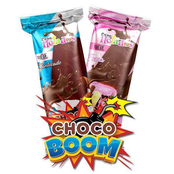 CREMA HELADOS CHOCO BOOM 55 GR