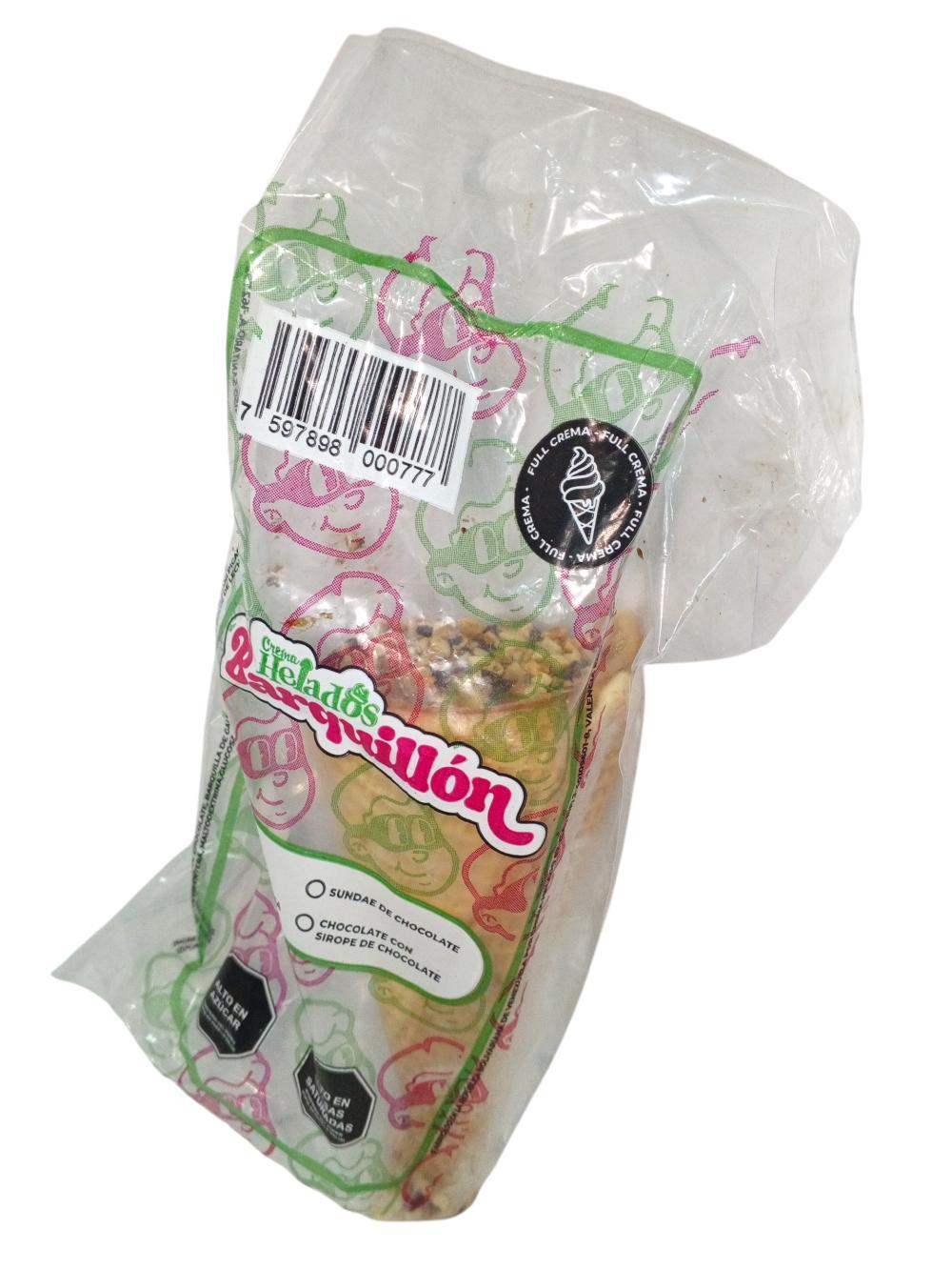 CREMA HELADOS BARQUILLONES CHOCOLATE C/MANI - FRESA C/MANI