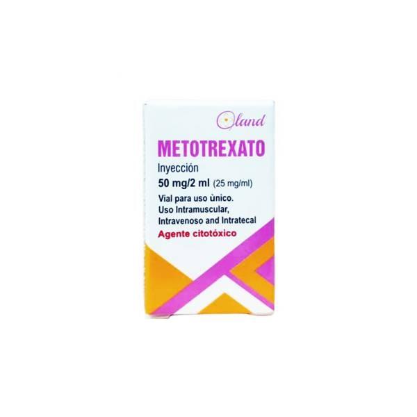 METOTREXATO 50 MG/2 ML AMP INY IM/IV 