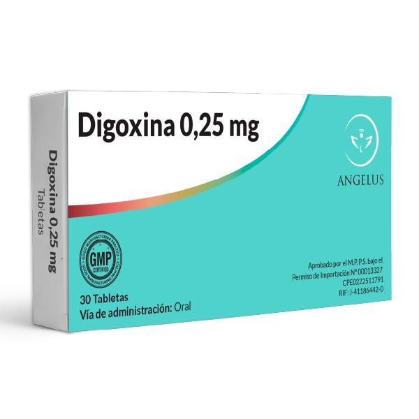 DIGOXINA 0.25 MG X 30 TAB (LANICOR/ LANOXIN/ LANACORDIN)