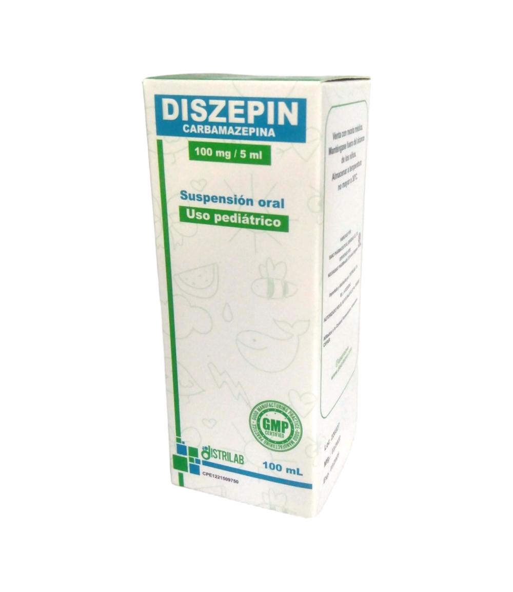 DISZEPIN CARBAMAZEPINA SUSP ORAL 100MG/5ML X 100ML (GABOX/TEGRETOL)