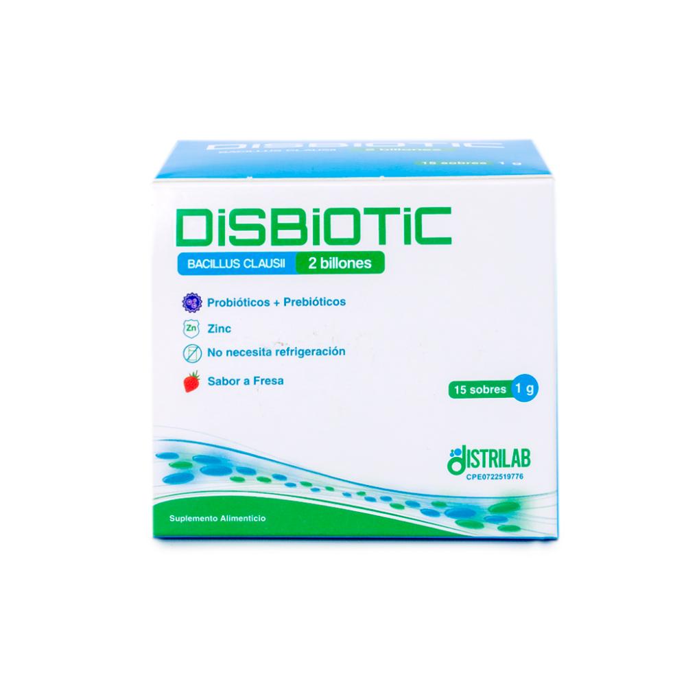 DISBIOTIC BACILLUS CLAUSII 2 BILLONES POLVO PARA SOLUCION ORAL SOBRE 1 GR (LIOLACTIL)