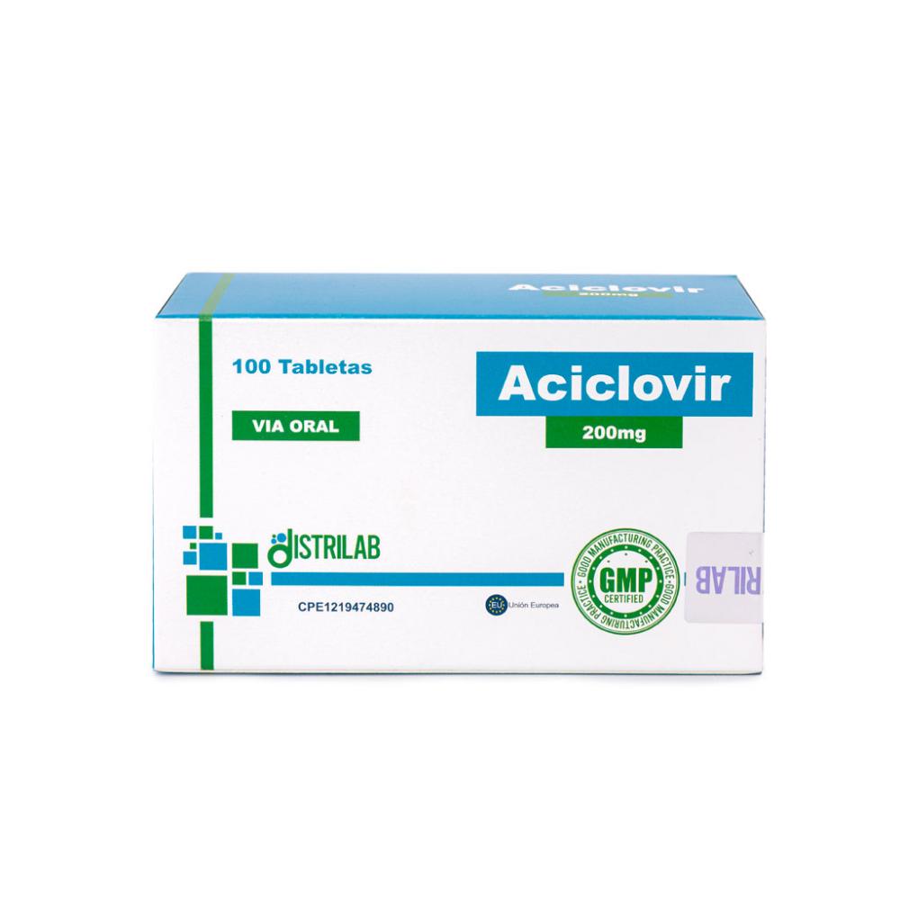 BLIST ACICLOVIR 200 MG X 10 TAB (POVIRAL ACICLOR)