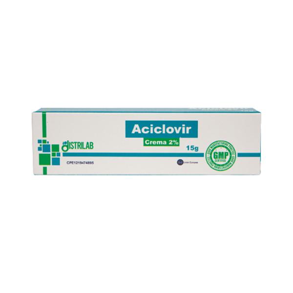 ACICLOVIR 5% CREMA 10GR (DISTRILAB)