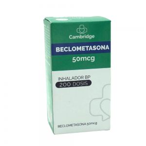 BECLOMETASONA INHALADOR 50 MC X 200 DOSIS (BECLOVENT/ BECONASE/ RINOCLENIL/ BECLO-ASMA)