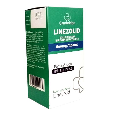 LINEZOLID 600 MG INF I.V X 300 ML (ZIVOX)