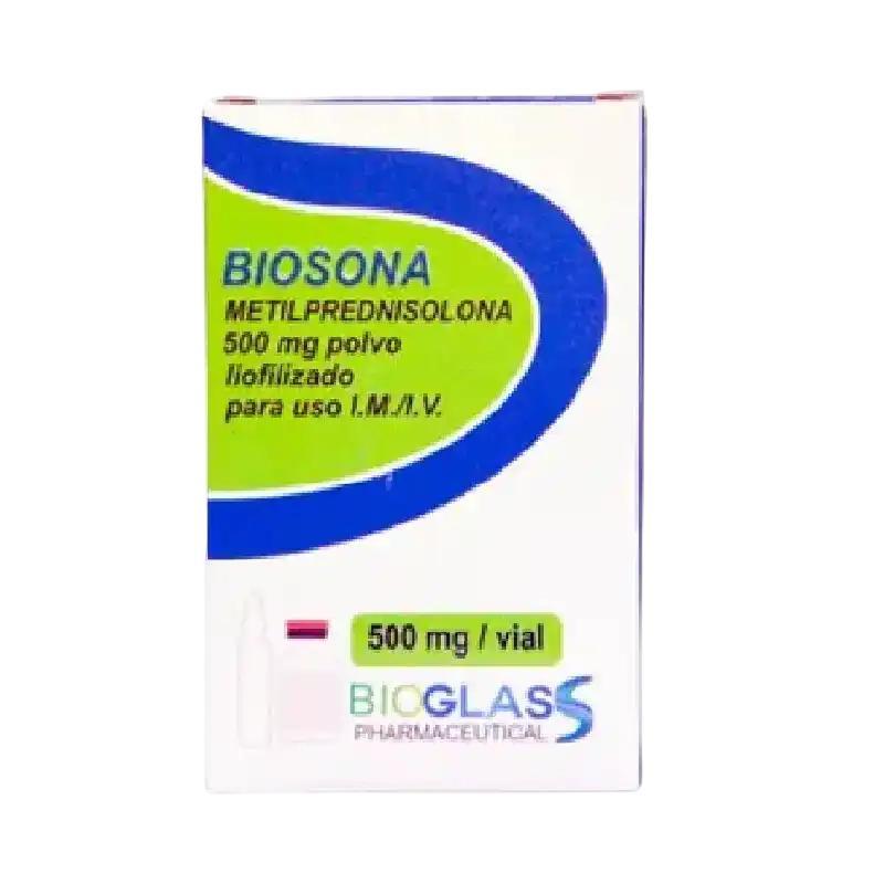 BIOSONA (METILPREDNISOLONA SUCCIONATO DE SODIO) POLVO INY USP 500MG