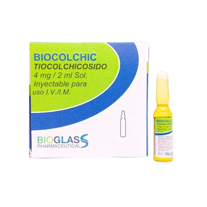 BIOCOLCHIC TIOCOLCHICOSIDO AMP 4MG/2ML X 1 UND