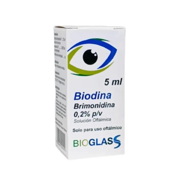 BIODINA BRIMONIDINA 0.2% P/V SOL OFT 5 ML (ALFADYN/ AGGLAD OFTENO)