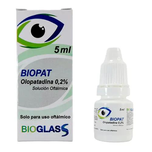 BIOPAT OLOPATADINA 0.2 % SOLUCION OFTALMICA 5 ML (OLOCOF/ALERPAT)