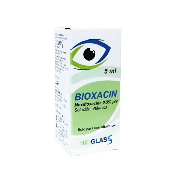 BIOXACIN MOXIFLOXACINA 0.5% SOL OFTAL 5 ML (QUINOMAX/MOXIDEX)