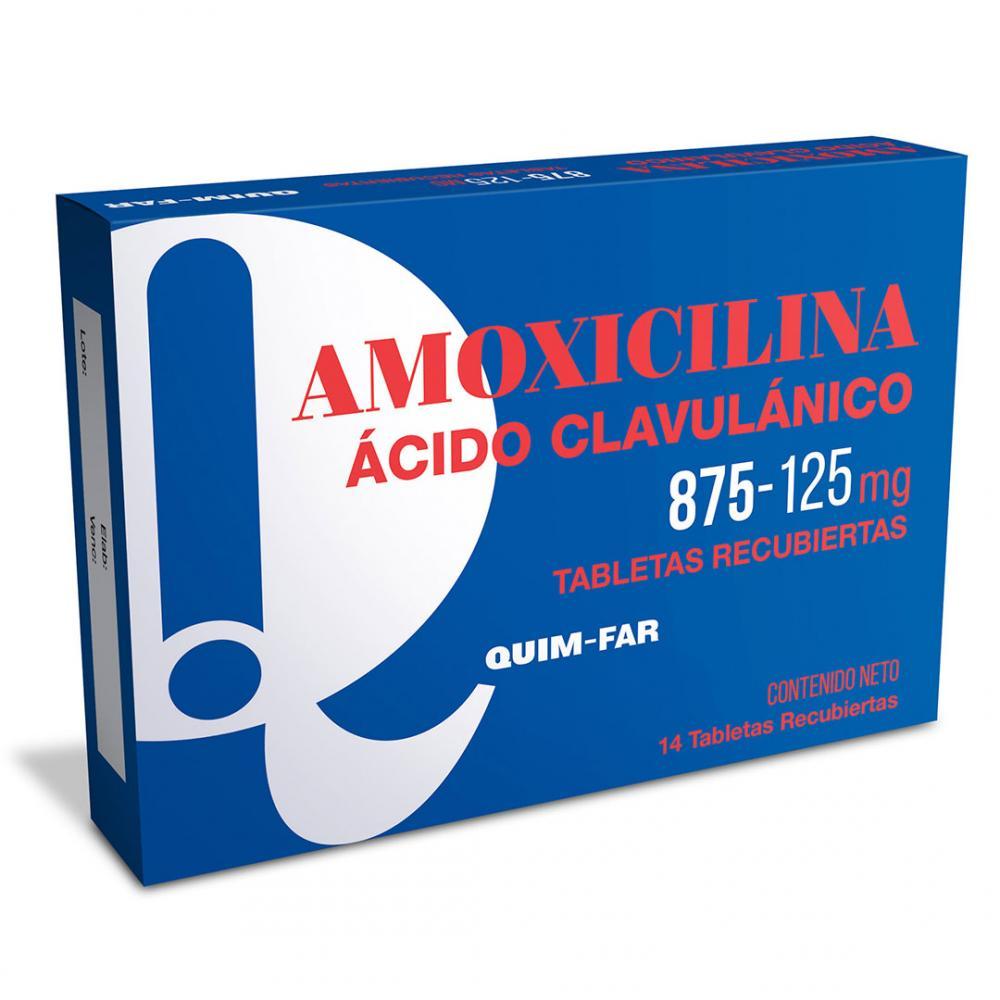 AMOXICILINA+ACIDO CLAVULANICO 875MG/125MG X 14 TAB REC (FULGRAM/ CURAM/ AUGMENTIN)
