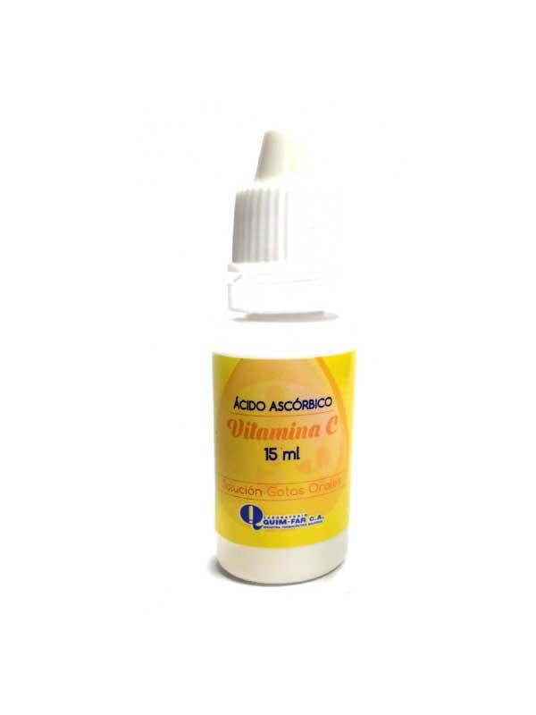 VITAMINA C ACIDO ASCORBICO  100MG/ML GOTAS X 15ML 