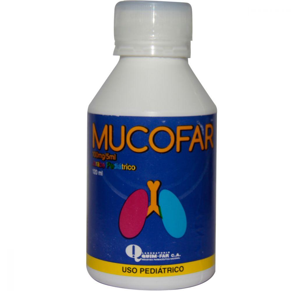 MUCOFAR CARBOXIMETILCISTEINA 100MG/5ML JARABE PED 120ML (BROXOFLEM-GULAPER-LOGANIL)