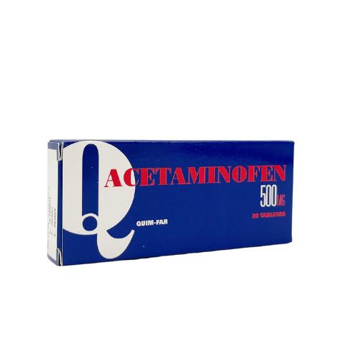 ACETAMINOFEN 500MG X 20 TAB (ATAMEL)