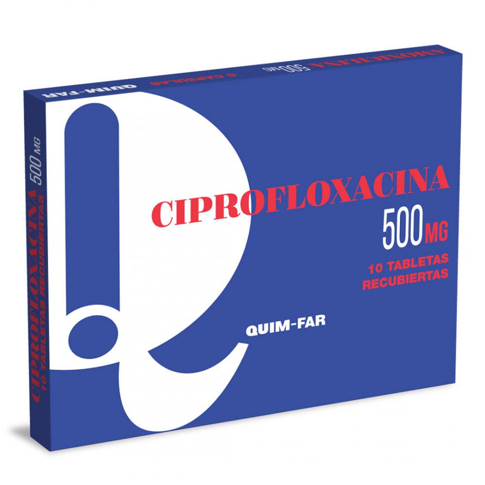 CIPROFLOXACINA 500MG X 10 TAB
