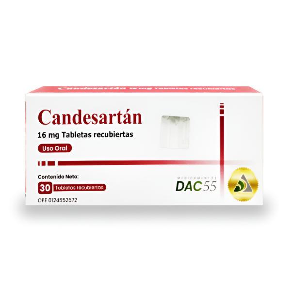 CANDESARTAN 16 MG X 30 TAB REC