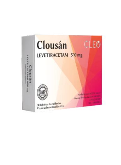 CLOUSAN LEVETIRACETAM 500MG X 30 TAB REC (KEPPRA CEUMID)