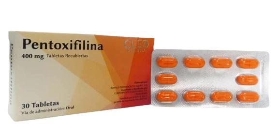 PENTOXIFILINA 400 MG X 30 TAB (HEMOVAS NELORPIN VASCER)